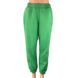 Forever 21 Pantone Womens Green Fleece Pocket Athletic Jogger Sweat Pants Size S